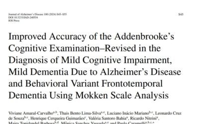 COMING SOON – Addenbrooke’s Cognitive Examination–Revised Calculator Using Mokken Scale Analysis